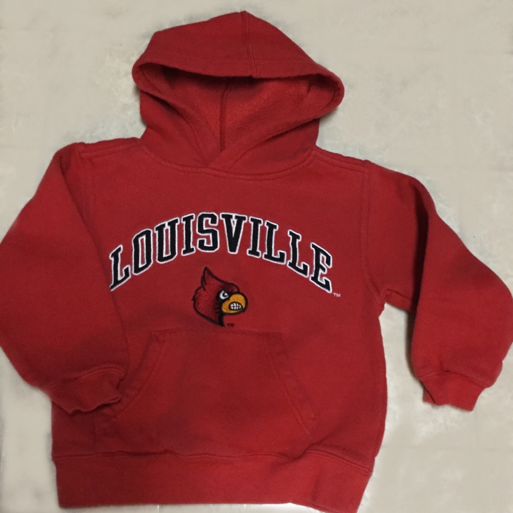Toddlers Louisville cardinals hoodie